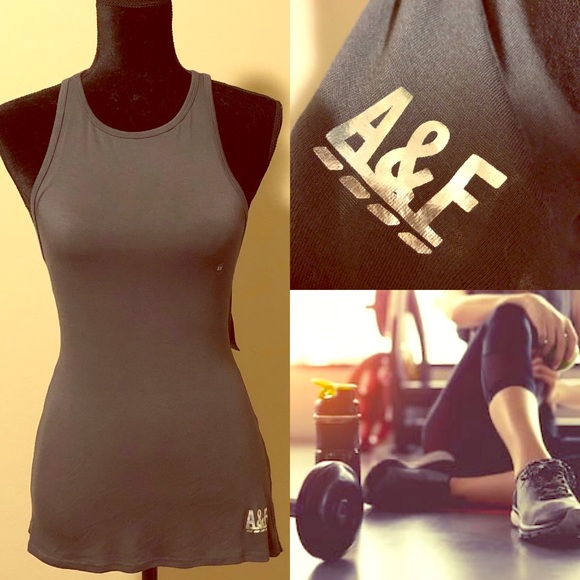 Workout Chic! NWT XS Abercrombie and Fitch Tank - Picture 1 of 8